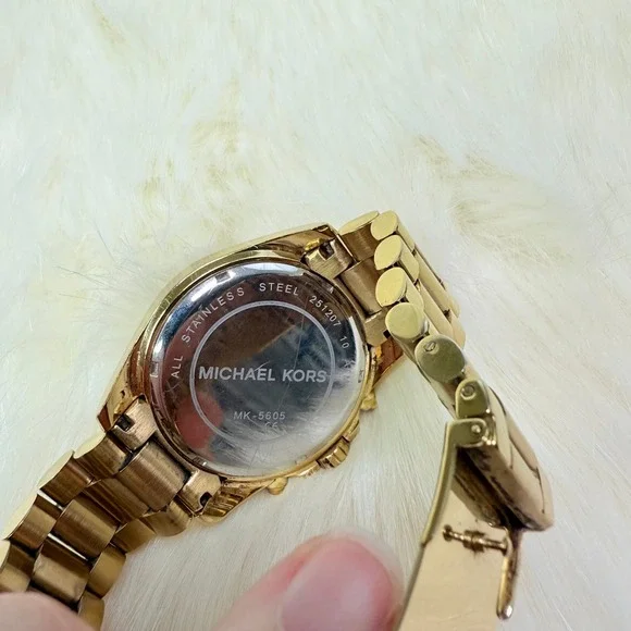 Michael KorsBradshaw Gold Tone Stainless Steel Men's Watch MK5605